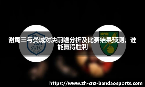 谢周三与曼城对决前瞻分析及比赛结果预测，谁能赢得胜利